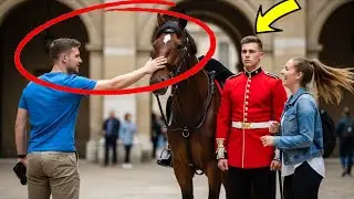 When British Royal Guards Show NO PATIENCE to Rude Tourists! 😡👑