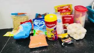 Full full grocery items for one month