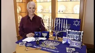Look what I found at GEARYS this week: the perfect Hanukkah d&eacute;cor.  | Fran Berger