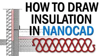 How to Draw Insulation Batting in NanoCAD