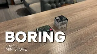 Unboxing a Mini Stove from Daiso