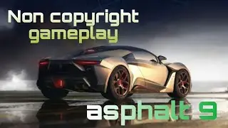 Asphalt 9 supercar non-copyright gameplay free to use || @non copyright gameplay