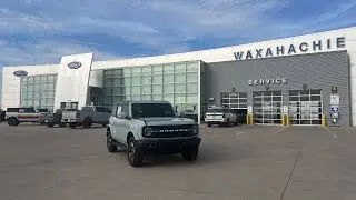 ⁠ @AudreysFordFocus new 2024 Ford Bronco Outer Banks Hard Top, Cactus Gray/Roast, MSRP $55,845