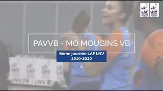 PAVVB - MO Mougins VB - 6&egrave;me journ&eacute;e LAF LNV - Saison 2019-2020