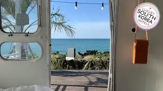 BeachBoys - Retro Caravan AirStream | Jeju, South Korea | Hotel Review 🌟