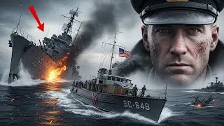 THE GERMANS mocked this smaller AMERICAN SHIP until it sank the GERMAN DESTROYER