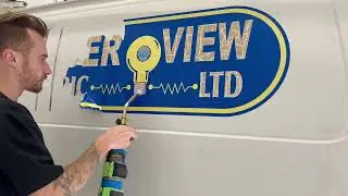 Removing old vinyl Decal.