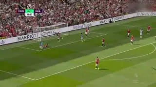 Pascal Gross 2nd Goal vs Manchester United | Aug 7, 2022