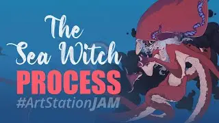 The Sea Witch - Character Design Process