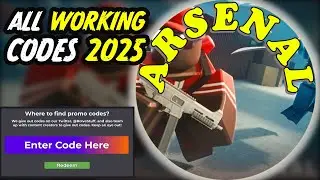 Arsenal Codes June 2025 ⚠️New⚠️ ALL WORKING CODES Roblox Arsenal 2025