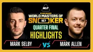Mark Selby vs Mark Allen | Full match Highlight |Riyadh Season Snooker Championship #snooker2024