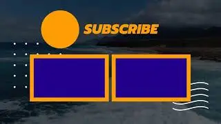 YouTube End Screen template with sound Free Download