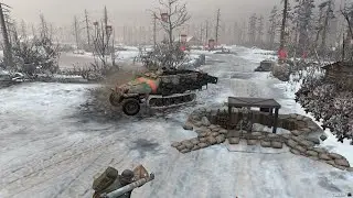Company of Heroes 2 Rzhev Winter gameplay Fortifications Doctrine
