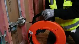Multi-Groove Fiberglass Fish Tape 200-Foot