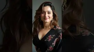Top 10 most beautiful south indian actress in black saree #shorts #actress