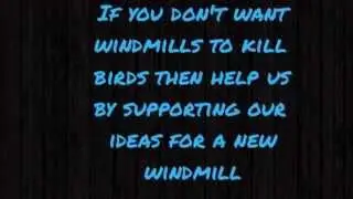 Wind energy and bird saving