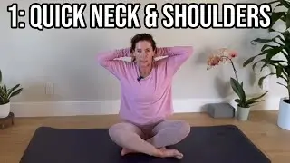 Quick and Easy! 9- Minute Neck & Shoulder Pain Relief Stretch | Open Chest