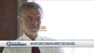Body camera captures arrest of mayor's great grandson