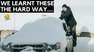 WINTER DRIVING CAR PREPARATION HACKS (CANADA 2022)