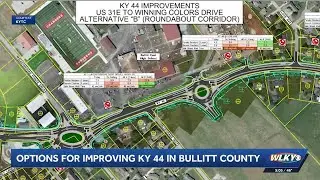 Community weighs in on improvements to KY 44 in Bullitt County