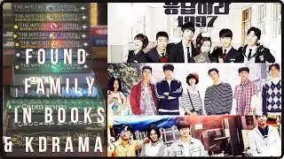 If You Love Found Family You'll Love these Books, KDramas & CDrama| Book to Drama: Found Family [CC]
