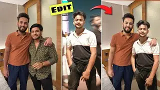 Photo Edit With Elvish Yadav | Elvish Yadav photo editing | celebrity photo Editing