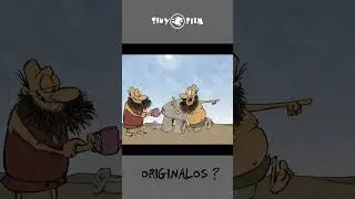 ORIGINALOS before superstition... short  #caveman #cartoon