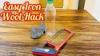 Easy Iron Wool Hack | Safe Your Hands