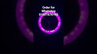 RGB ring light