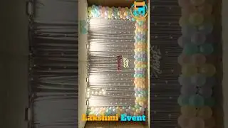 birthday decoration ideas #shorts #youtubeshorts #wedding #trending #viral #entry #event