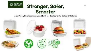 Eco Friendly Food Packaging | Biodegradable Containers by Muhaymin Ecoplast