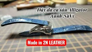 Dây da cá sấu thủ công. Sản phẩm của A . Khoa đến từ Lào Cai
