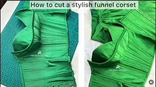 Сделай сам: как скроить стильный корсет-воронку #overburstcorset #как #вирусный