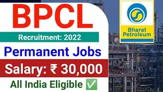 BPCL Recruitment 2022| BPCL Junior Executive Recruitment 2022| Bharat Petroleum Vacancy| Diploma Job