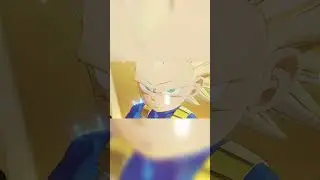 SSJ3 VEGETA NEW TRANSFORMATION SEQUENCE #dbz #dragonball #anime #dbzkakarot #shorts