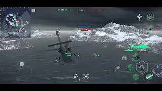 Destroying a ship with a Helicopter #modernwarships #helicopter  #battleship #zumwalt #modernwarship