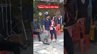 South Actor Rajeev Pillai and Nepali Actress Niti Shah #nitishah #rajeevpillai #newsong #bts #shorts