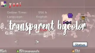 transparent bgcolor | Graal Era