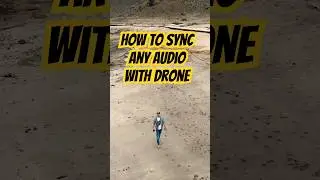 How to Sync Audio With Drone Footage #dji #djimini4pro #djineo #drone #sync #howto