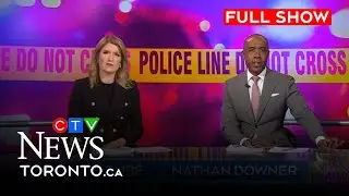 Vehicle involved in shooting crashes into school | CTV News Toronto at Noon for Oct. 28, 2024