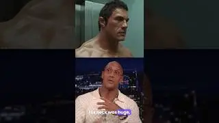 Rock 30 lbs TRANSFORMATION for &lsquo;The Smashing Machine&rsquo; 💥 #therock #jimmyfallon #dwaynejohnson