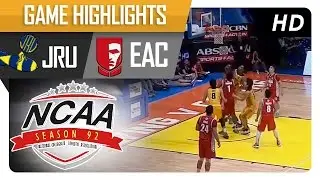 JRU vs EAC | Game Highlights | NCAA 92 - July 21, 2016