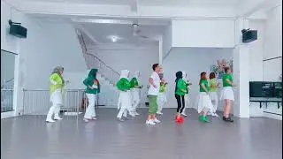 Maria Merengue - Line Dance / Choreo : Harry Heng&nbsp;(INA) - June 2023 / Demo by 7 Gym & Studio