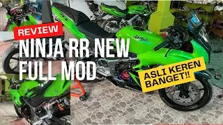 Review Ninja RR New 2012 Full Modifikasi Semi Hedon ❗️❗️❗️