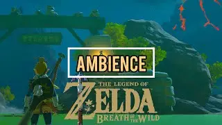 Legend of Zelda BOTW Ambience. Tarry Town. Music and Sound Effects to fall asleep to. ASMR