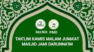 🔴LIVE SEBENTAR pengajian Kamis malam Jumat di masjid jami Darul Naim pejabat Jaksel