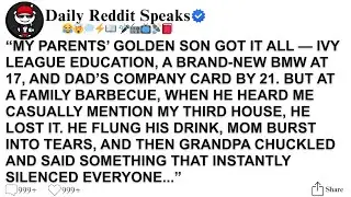 [Full Story] MY PARENTS&rsquo; GOLDEN SON GOT IT ALL &mdash; IVY LEAGUE EDUCATION, A BRAND‑NEW BMW AT 17, AND