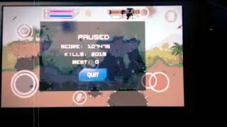 Mini militia mega MOD version 4.3.2 in Samsung Galaxy J highest kills