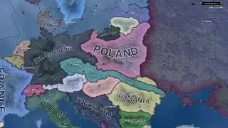 Long Czechoslovakia - Hoi4 Timelapse