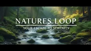Nature's Loop-Relaxing Nature Sounds | Calming River & Forest Ambiance for Study, Sleep and M